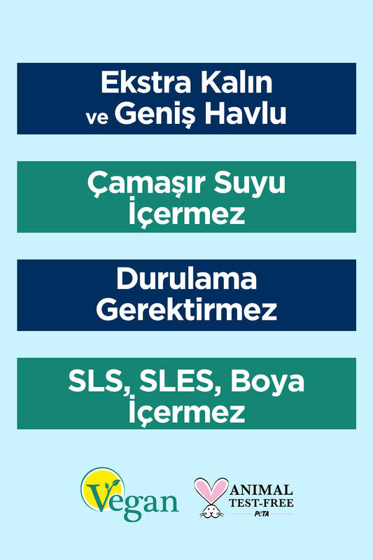 Deep Fresh İz Bırakmaz Yüzey Temizlik Havlusu Karbonat & Beyaz Sirke 100 Yaprak 6 Adet