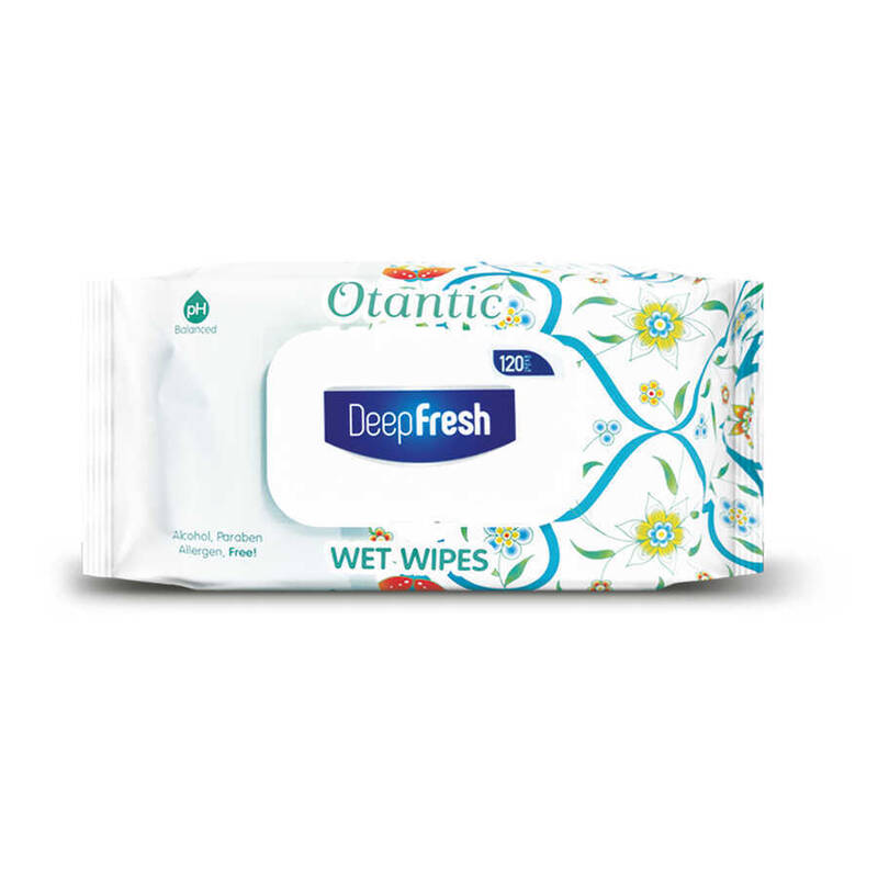 Deep Fresh Otantik Islak Mendil Çini 120 Yaprak