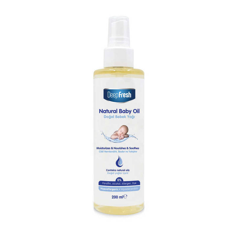 Deep Fresh Doğal Bebek Yağı 200 ml