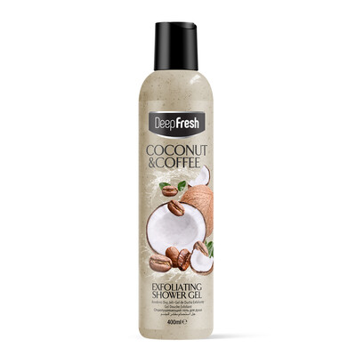 Deep Fresh - DeepFresh Arındırıcı Duş Jeli Hindistan Cevizi ve Kahve 400 ml