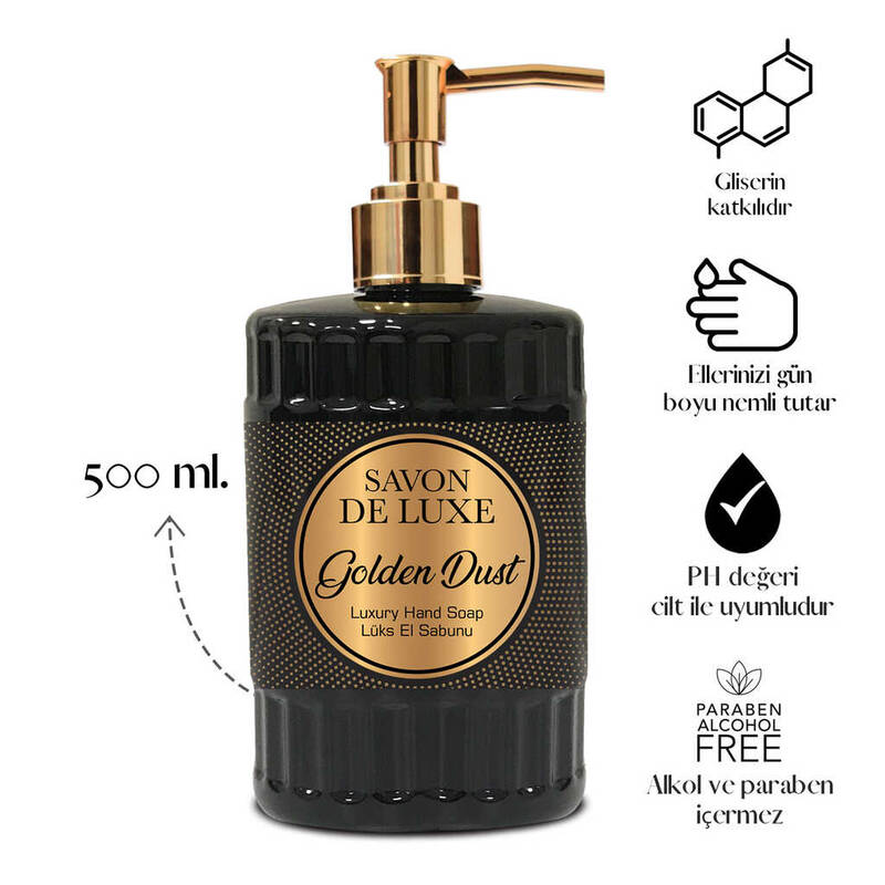 Savon De Luxe Classic Line Golden Dust Luxury Sıvı Sabun 500 ml