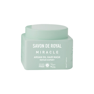 Savon De Royal - Savon De Royal - Argan Yağı İçeren - Boyalı & Yıpranmış Saçlar İçin Onarım Uzmanı Saç Maskesi 250 ml