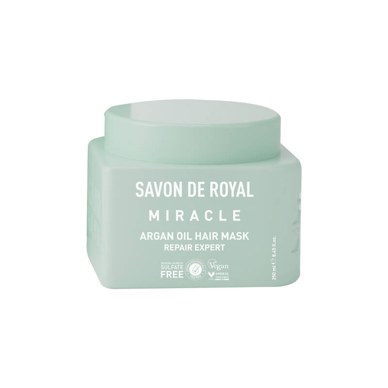 Savon De Royal - Argan Yağı İçeren - Boyalı & Yıpranmış Saçlar İçin Onarım Uzmanı Saç Maskesi 250 ml