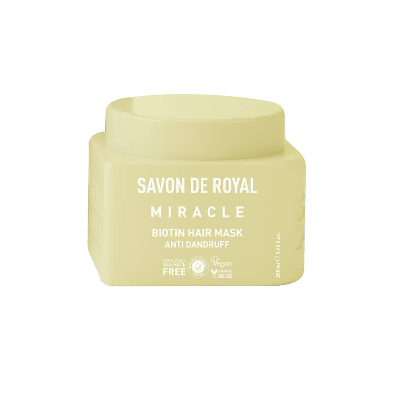 Savon De Royal - Biotin İçeren - Aşırı İşlem Görmüş Saçlar İçin Onarım Etkili Saç Maskesi 250 ml