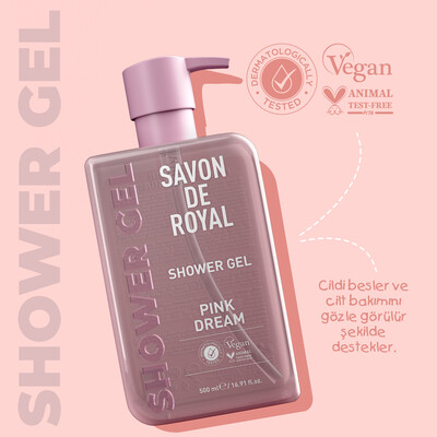 Savon De Royal Miracle Duş Jeli Pink Dream 500 ml - Thumbnail