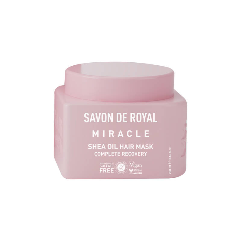 Savon De Royal - Shea Yağı - Boyalı ve Kıvırcık Saçlar İçin İyileşme Etkili Saç Maskesi 250 ml